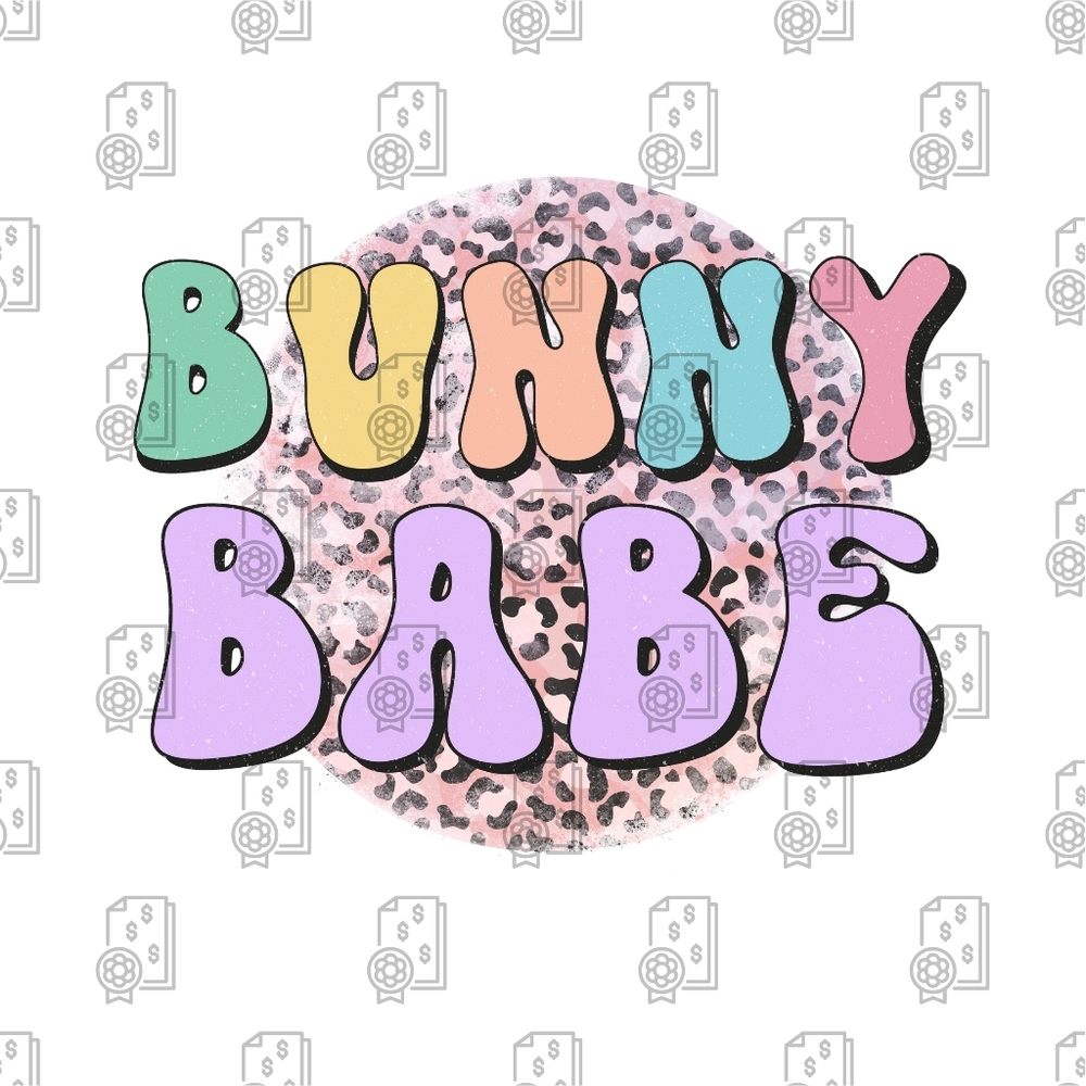 Funny Easter Bunny Ready To Press  Transfer Sublimation Transfers